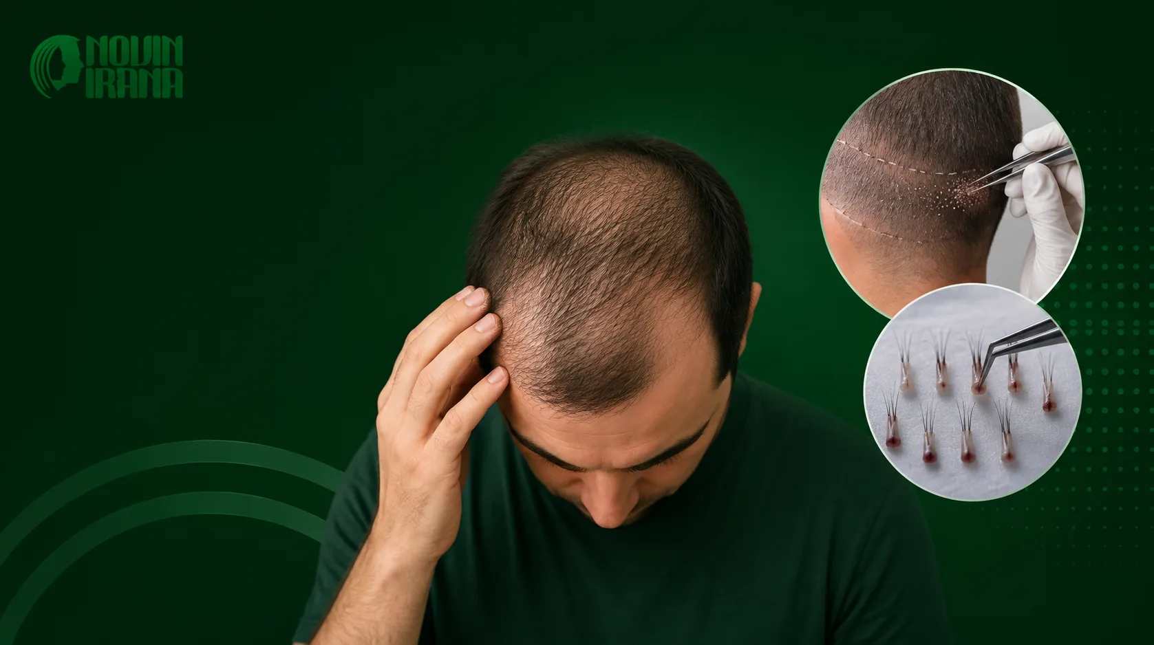 علت کاشت مو ناموفق چیست؟